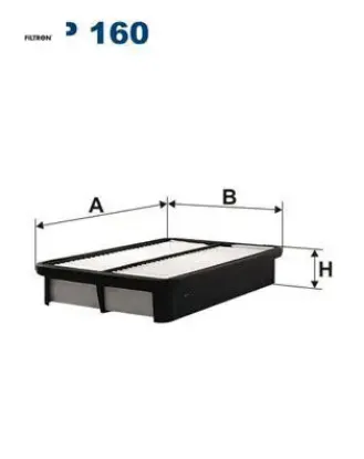 Hava filtresi corolla 1.6l 4a-fe ae101 ae111 dohc enjeksiyonlu 92-00 fıltron 1780102030/ 1780115070 resmi