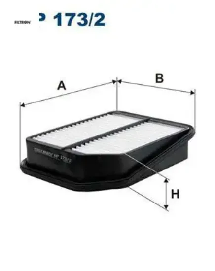 Hava filtresi suzukı grand vitara 2.0 140hp 10/05- fıltron 1378065j00 resmi