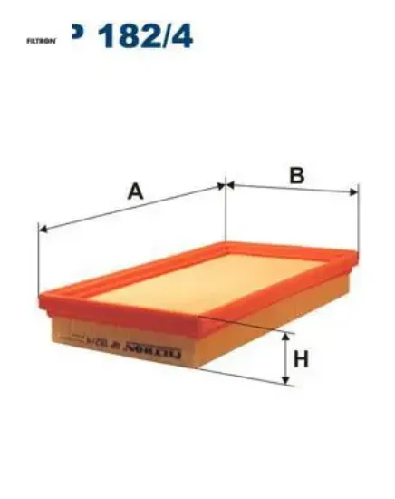 Hava filtresi motors rıo ı dc 1.3i 16v 75hp 05/00-10/05 fıltron ok30c13z40a resmi