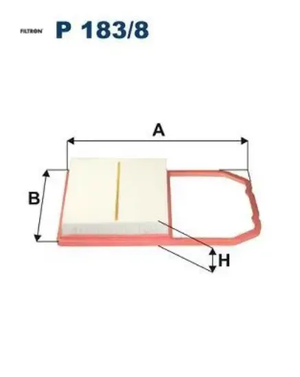 Hava filtresi ıbıza vı- polo vı fıltron 04c129620e resmi
