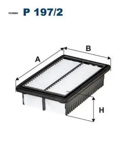 Hava filtresi bayon 1.0l 1.4l g3le g4lc 21- / i20 1.2l 1.4l g4la g4lc d4fc 15- fıltron 28113c7000/ 28113c8000 resmi