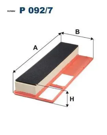 Hava fıltresı fıat 500 albea 03 lınea doblo 04 fıorıno 08 ıdea panda 03 punto ıı opel combo for d ka fıltron 55183265/ 51775324/ 55193849/ 71765453 resmi