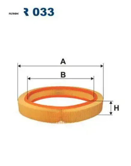 Hava fıltresı m102 w201 w123 c124 fıltron a0020945804 resmi