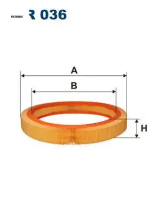 Hava fıltresı m102 w201 w124 s124 c124 fıltron a0030943804 resmi