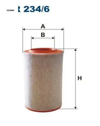 Hava filtresi gıulıetta 940 1.4 tb 16v 120hp 05/10- fıltron 51854025 resmi