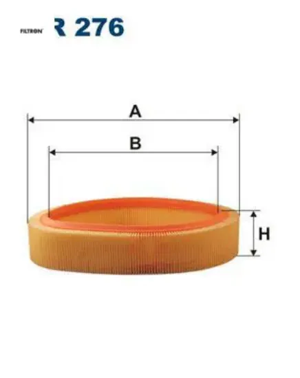 Hava filtresi clıo ı 90 98 1.2-1.4 megane ı 96 1.4e scenıc ı 96 1.4 r9 1.7 r11 1.7 r19 1.7 r21 1.7 fıltron 7701034872/ 7701029809 resmi