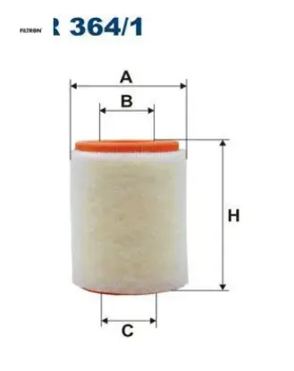 Hava fıltresı smart m160 fortwo coupe 451 08 fıltron a1600940104 resmi