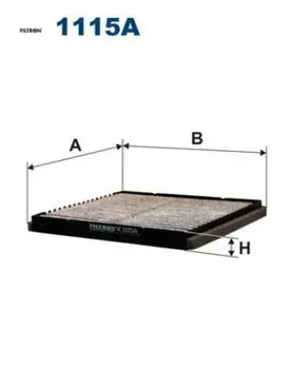 Polen filtresi karbonlu volvo s40 ı 1.6 1.8 1.9 dı 2.0 t4 1995-2004 v40 1995-2004 fıltron 30662349/ 30883952/ 31369415 resmi