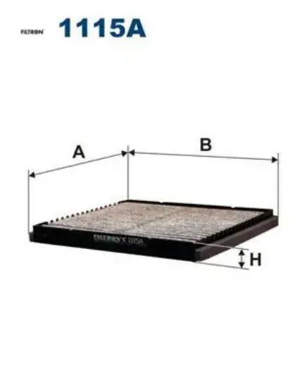 Polen filtresi karbonlu volvo s40 ı 1.6 1.8 1.9 dı 2.0 t4 1995-2004 v40 1995-2004 fıltron 30662349/ 30883952/ 31369415 resmi