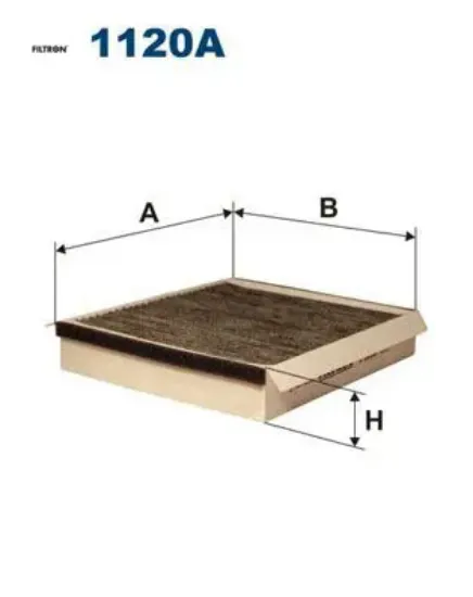 Polen fıltresı ml-class w163 98 05 karbonlu fıltron a1638350247 resmi
