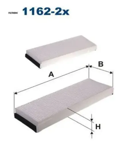 Polen filtresi audı a6 2.0-2.4-2.8-3.0-3.2 04-11 fıltron 4f0898438/ 4f0819439a resmi