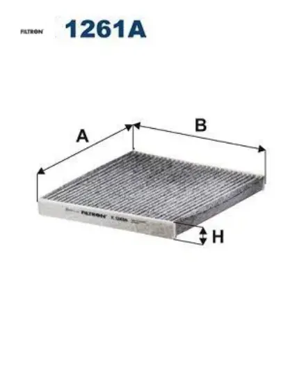 Polen filtresi karbonlu ducato 06 boxer 06 jumper 06 2.2d 2.3d 3.0d fıltron 77368846/ 1615646880/ 71776016 resmi