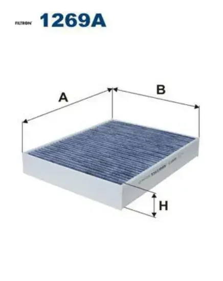Kabin filtresi cayenne ıı 958 4.2 v8 diesel 387hp 11/12- fıltron 95857221900 resmi