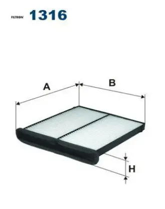 Kabin filtresi cx-5 2.0 skyactiv-g 160hp 04/12- fıltron kd4561j6x resmi