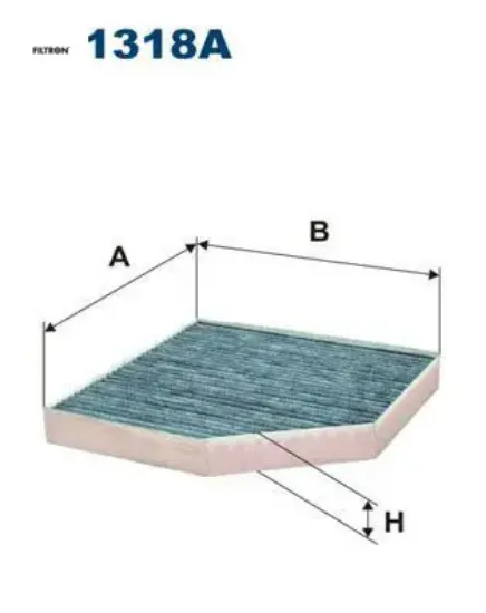 Kabin filtresi a7 4ga/gf 3.0 tfsı 299hp 10/10- fıltron 4h0819439 resmi