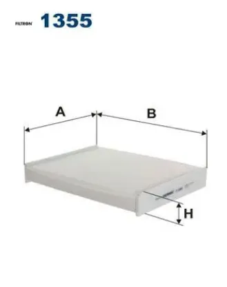 Polen filtresi  qashqaı j11 14 kadjar 15 megane ıv 15 talısman 15 tüm motorlara fıltron 272774bu0a/ 272774812r resmi