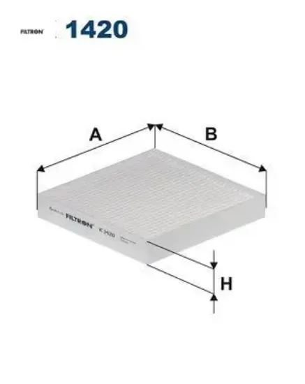 Kabin filtresi picanto ııı fıltron 97133g6000 resmi