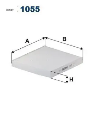 Polen filtresi astra f-g-h-zafıra 1.2i 16v-1.8i-1.6i-1.4-1.4 16v-1.6-1.8-2.0 16v k1055 fıltron 1808612/ 90520549/ 6808611/ 1802422 resmi