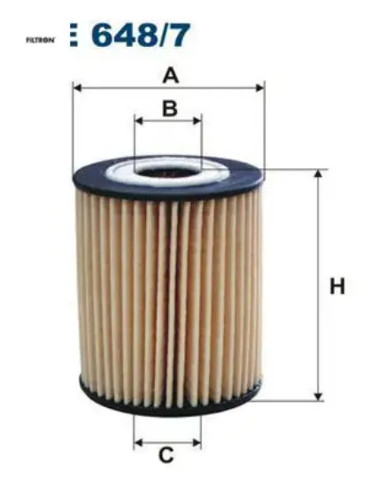 Yağ filtresi antara 2.0 cdtı 06 captıva-epıca-lacettı-nubıra 07 cruze 09 2.0 d fıltron 4807966/ 93743595/ 93745425/ 4817460 resmi