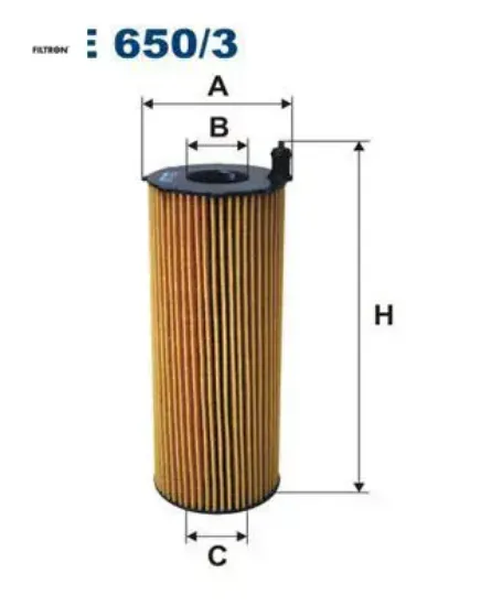 Yağ filtresi touareg 3.0tdı-3.0 v6 tdı 06-10 -a4 04-08 -a5 04-11 -a8 03-10 -q5 08- -q7 06-10 fıltron 057115561k/ 057115561l/ lr002338 resmi