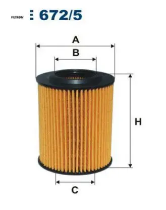Yag fıltresı n13 f20 f21 f30 f31 f35 fıltron 11427635557 resmi