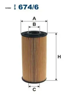 Yağ filtresi hyundaı ix35 2.0 crdi 2010 kıa sorento 2.2 crdi 09 fıltron 263202f000/ 263202f010/ 263202f100 resmi