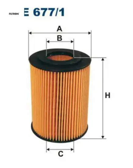 Yag fıltresı om642 w203 w204 c219 c218 w211 w212 fıltron a6421800009 resmi