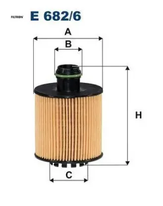 Yağ filtresi combo d 12 corsa e 14 doblo 10 egea 15 fiorino 07 punto 13 panda-500l 12 500x 14 nemo b fıltron 1631226580/ 6000626025/ 95525299 resmi