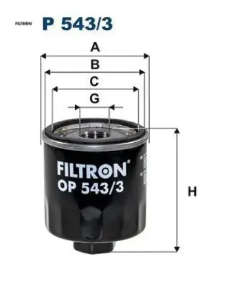Yag fıltresı transıt v363 17 4 4 105ps 130ps 170ps 2.0 ecoblue fıltron gk3q6714aa/ 2027438 resmi
