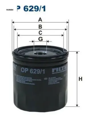 Yağ filtresi fıesta 1.2-1.4 01 c-max 1.6 03-07 focus 1.4-1.6 fusıon 1.2-1.4-1.6-mondeo 1.6 fıltron 1007705/ 1007706/ 1070521/ 1455760 resmi