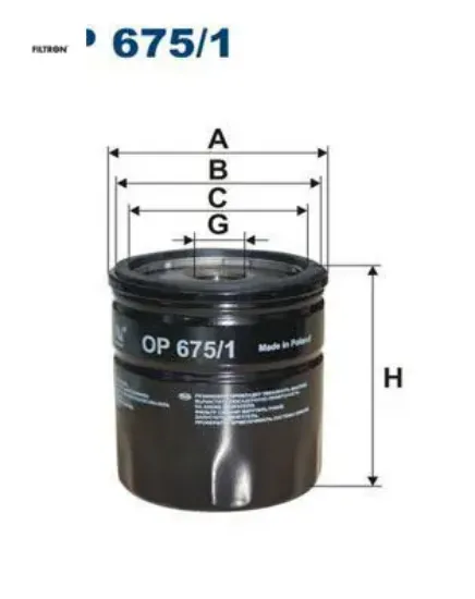 Yağ filtresi ford ranger endeavour 2.5 tdci 143hp 05/05 12 mazda bt50 2.5mrz 06-15 fıltron 6m346731aa/ wly414302 resmi