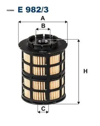 Mazot filtresi mokka-mokka x 13 a16dth b16dth aveo t300 1.3dıesel-trax 13-18 b16dth fıltron 96896403/ 42441041/ 818013 resmi