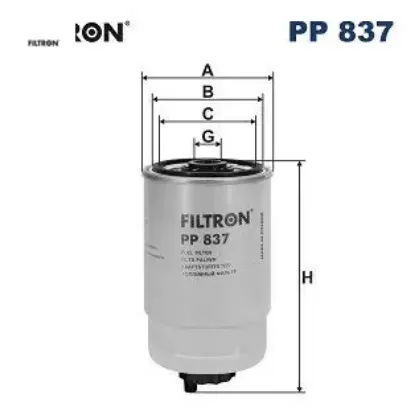Yakıt filtresi astra-corsa-vectra-traffıc-boxer-palıo-ducato1.7-1.9-2.4-2.5d-accent-era-getz 1.5crdi fıltron 1902138/ 1930010/ l319222b900/ 813041 resmi