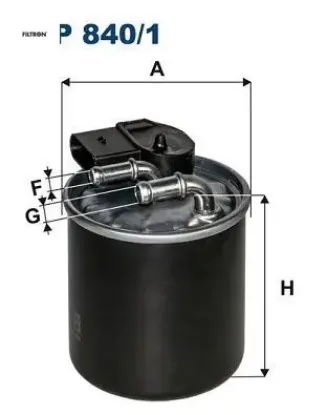 Yakıt fıltresı om651 w639 w447 w470 b906 b907 b910 fıltron a6510903152 resmi