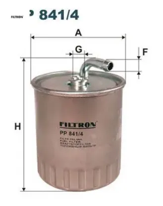 Yakıt fıltresı mercedes om611 w203 cl203 s203 c209 w463 fıltron a6110920001 resmi