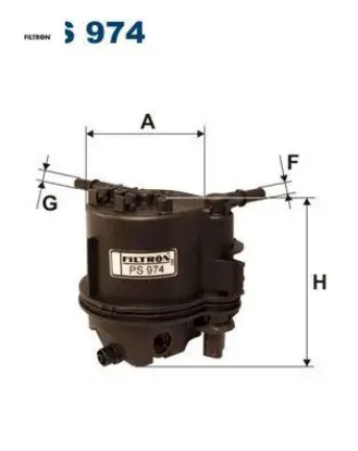 Yakıt filtresi bıpper-nemo-307-207-206-c3-c2 1.4 hdı-fusıon-fıesta 1.4tdcı fıltron 1901.99/ 1901.68/ 1901.84/ 1901.70 resmi