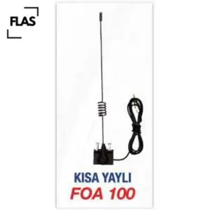 Oluk anteni kısa yaylı üniversal flas  resmi