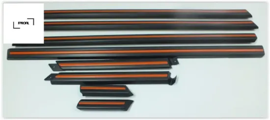 Kapı çevre bandı çıtası tk flash kırmızı 09yk99 fprofıl  resmi