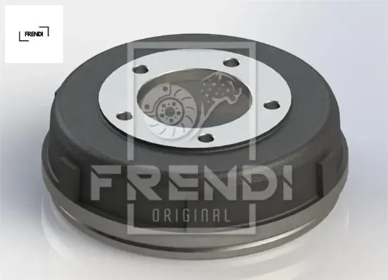 Arka kampana transıt v.184 01>06 tek teker 280 / 80.5 mm frendı yc1w 1126 dd/ 3c111126aa/ 4519396 resmi