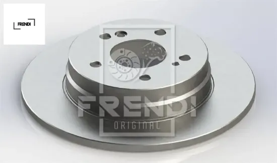 Fren dıskı arka w202 w203 cl203 w210 c208 w124 frendı a2034230112 resmi