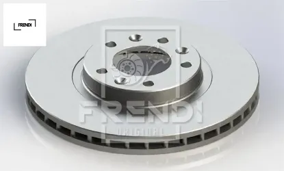 Ön fren aynası 407 1.6hdı 1.8-2.016v-2.0hdı 04 > 607 2.0 00 > 508 10 > 283x26x5dlxhavalı frendı 4246.P7/ 4246.V4/ 4249.L3 resmi