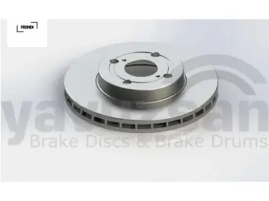 Ön fren aynası corolla 1.4 1.6 1.8 vvt-i 02- 255x25x4dl havalı frendı 4351202070/ 4351213030 resmi