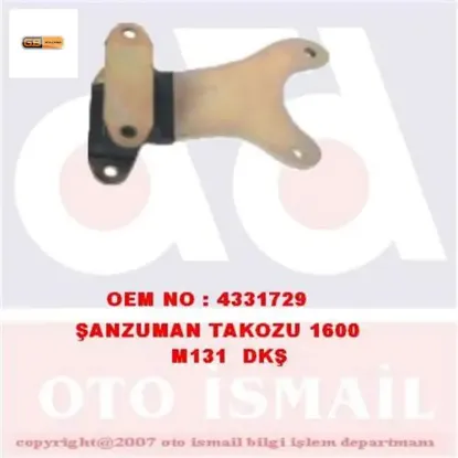 Şanzuman takozu 1600 m131 dkş gb kaucuk 4331729/ 4331723 resmi