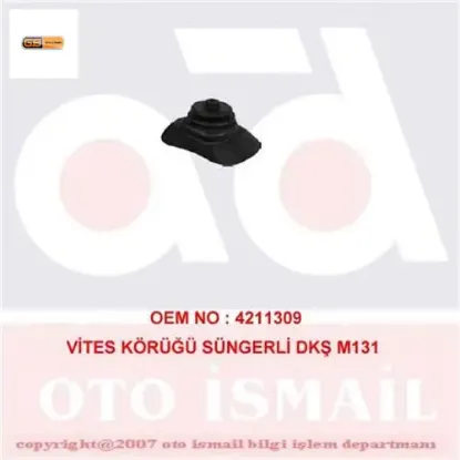 Vites körüğü süngerli dkş m131 gb kaucuk 4211309 resmi