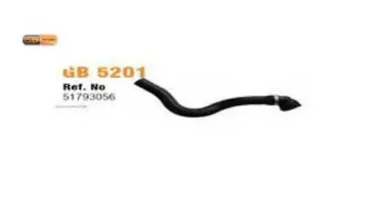 5201 radyatör alt hortumu grande punto 1.3 mjt gb kaucuk 51793056 resmi
