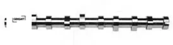 Eksantrik mili p307-p206-p1007-c3-c4 1.4 hdı-fıesta döküm gemsaft 2s6q6250ad/ 1386533/ 0801.Cy resmi