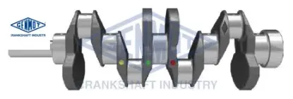 Krank mili h100. H2600 2.6l d4bb tc tcı kamyonet turbo 97-04 dövme çelik genmot 2311142902 resmi