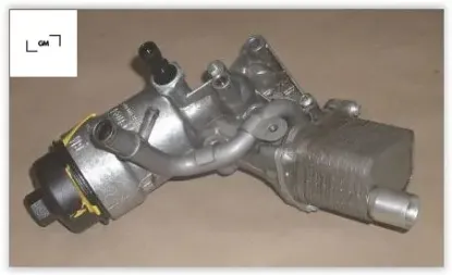 Yağ soğutucusu adam-astra j-corsa d-e-ınsıgnıa a-merıva b-mokka-zafıra tourer-aveo-cruze a1.4 net 1. Gm 55566784/ 650039 resmi