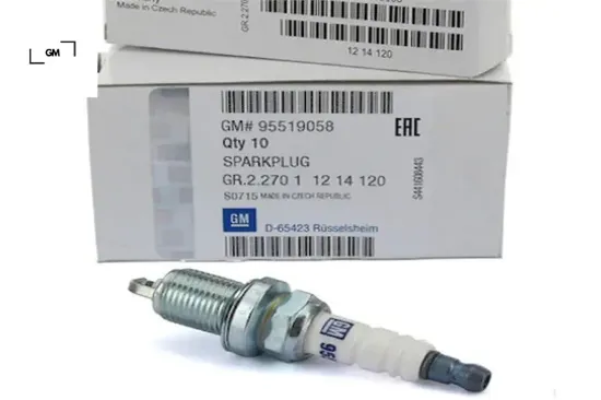 Bujı tek tırnak z12ep z14xep z16xep corsa c corsa d astra g astra h merıva a vectra c gm 1214031/ 1214120/ 95519058 resmi