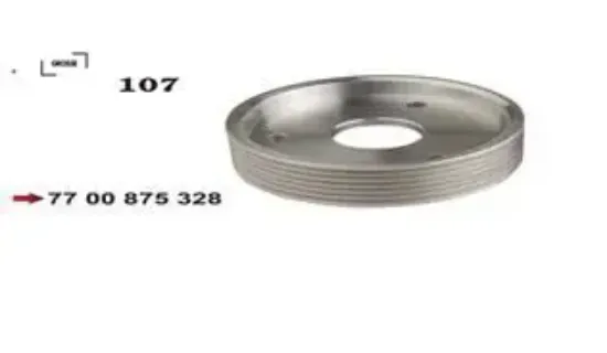 Hidrolik direksiyon pompa kasnağı kng-clıo ıı 1.9d f8q 98 grosse 7700875328 resmi